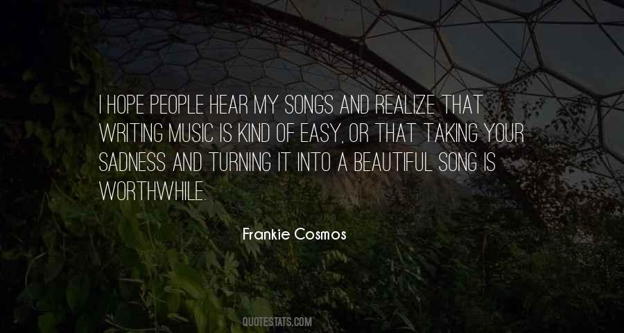 Frankie Cosmos Quotes #1796233