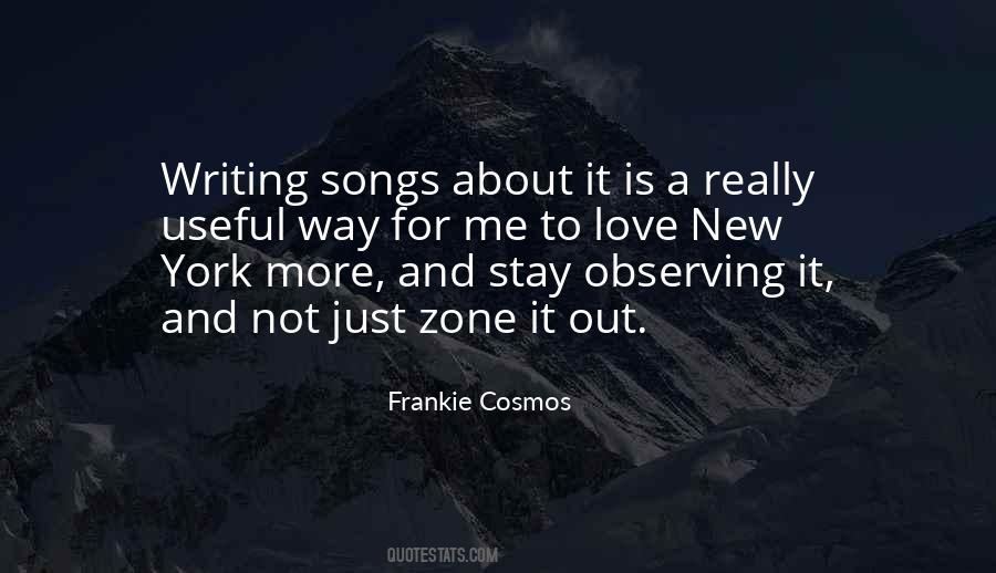 Frankie Cosmos Quotes #56479