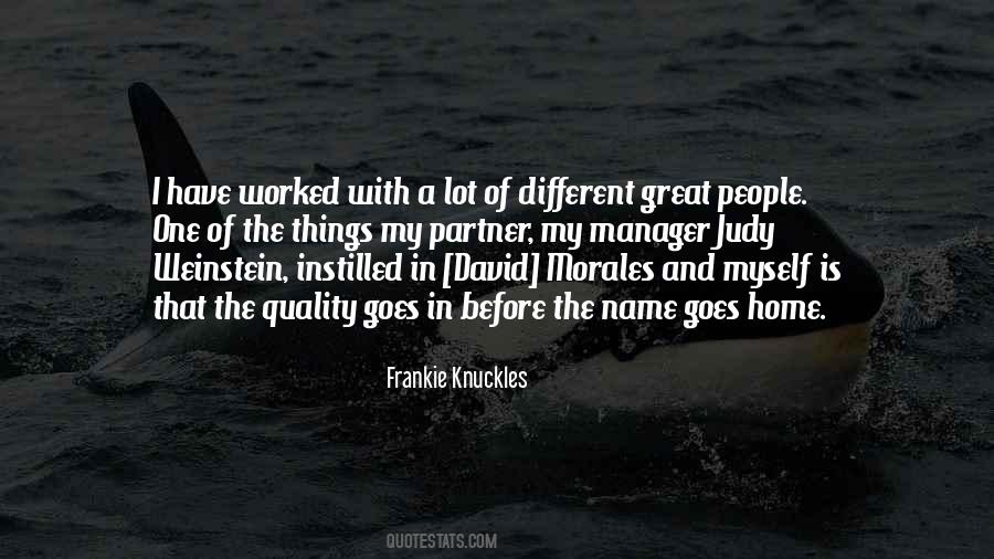 Frankie Knuckles Quotes #104678