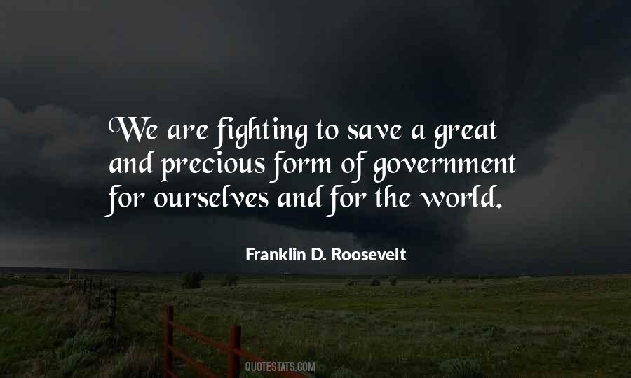Franklin D. Roosevelt Quotes #1268932