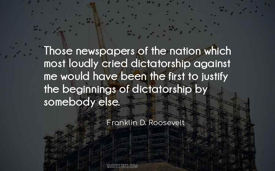 Franklin D. Roosevelt Quotes #921494