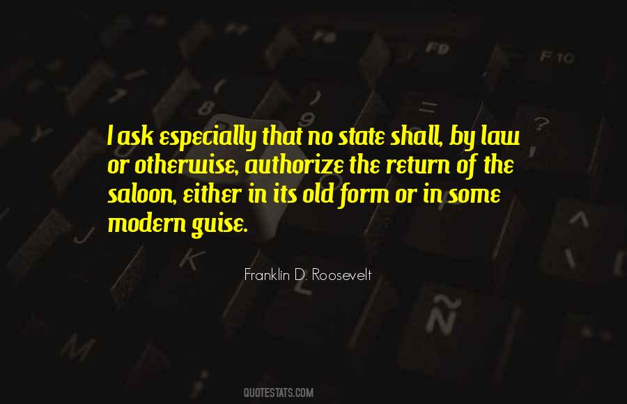 Franklin D. Roosevelt Quotes #951011