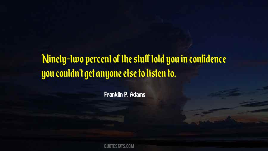 Franklin P. Adams Quotes #1703711