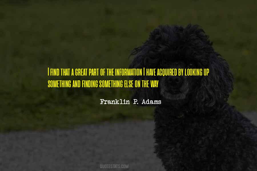 Franklin P. Adams Quotes #858741