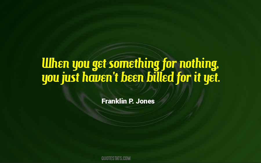 Franklin P. Jones Quotes #1412144
