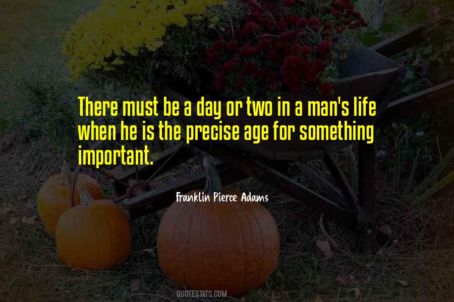 Franklin Pierce Adams Quotes #1507248