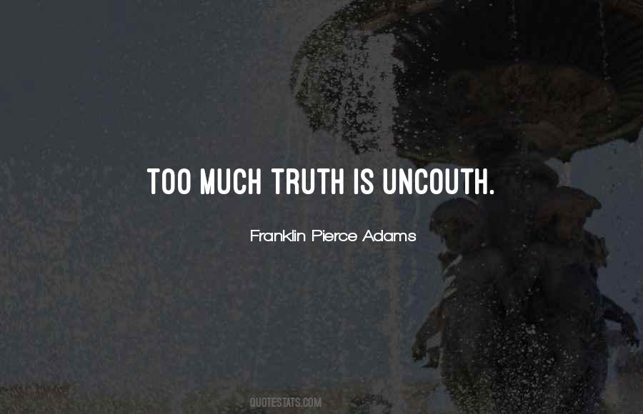 Franklin Pierce Adams Quotes #1643623