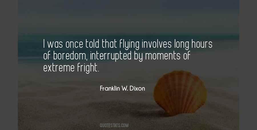 Franklin W. Dixon Quotes #373304