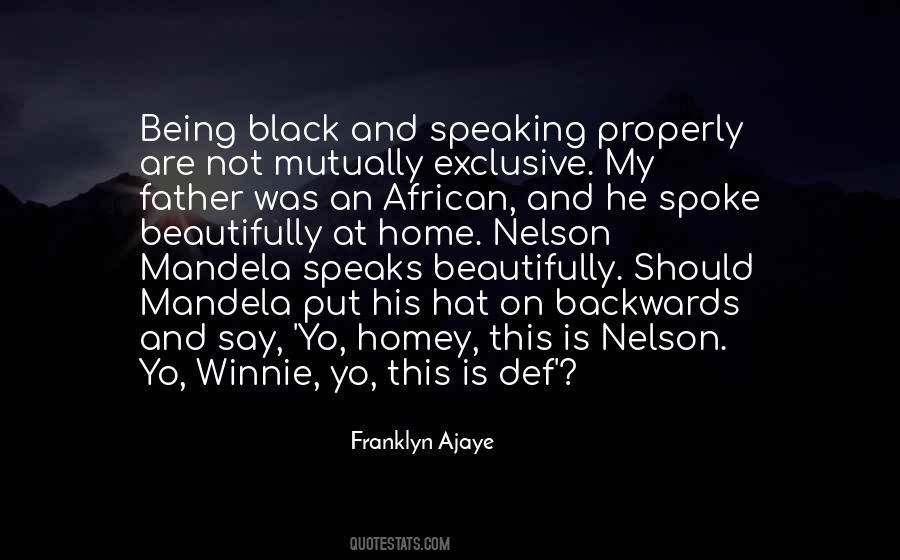 Franklyn Ajaye Quotes #1421087