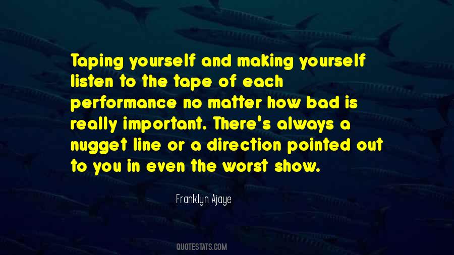 Franklyn Ajaye Quotes #439226
