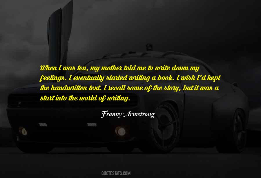 Franny Armstrong Quotes #566780