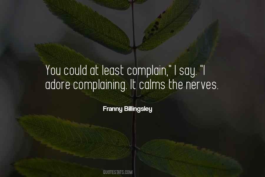 Franny Billingsley Quotes #1235072