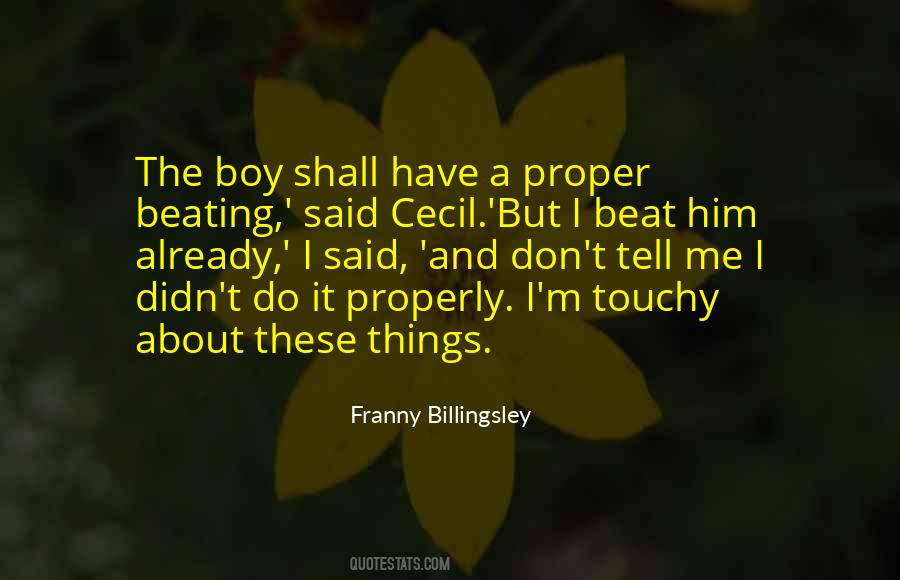 Franny Billingsley Quotes #1249195