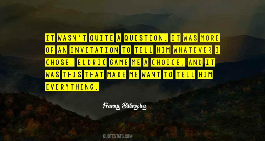 Franny Billingsley Quotes #190077
