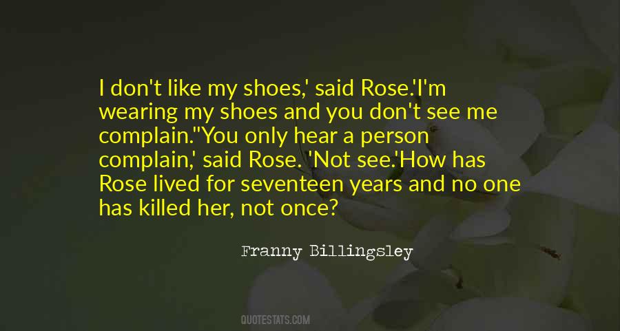 Franny Billingsley Quotes #295001