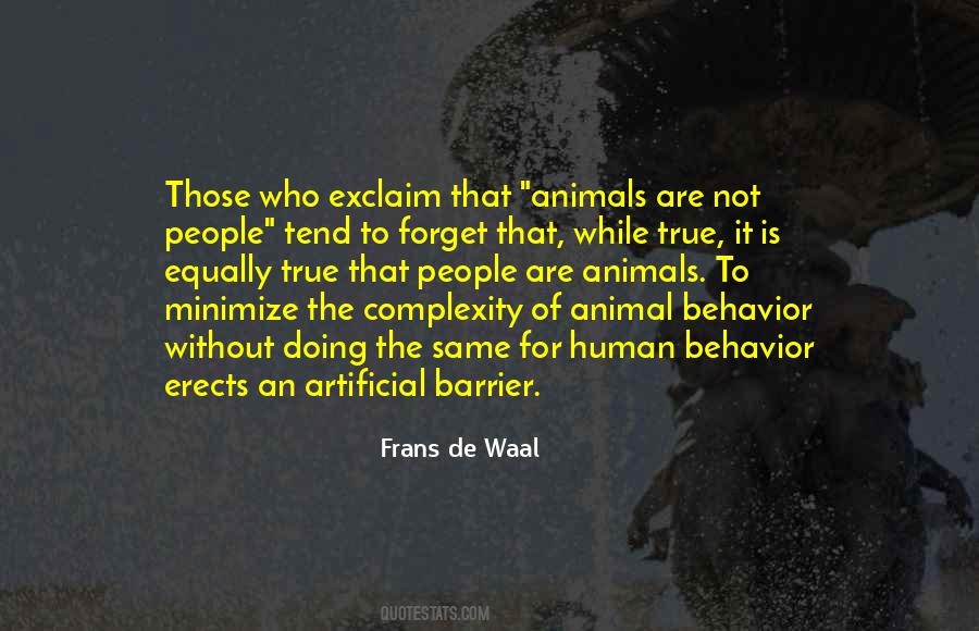 Frans De Waal Quotes #1450419