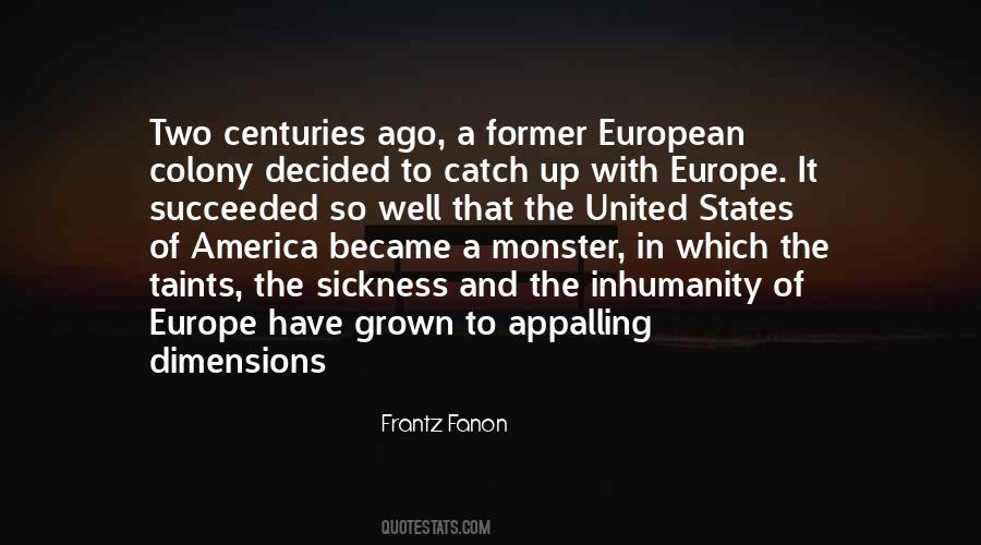 Frantz Fanon Quotes #941902