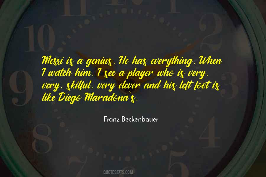 Franz Beckenbauer Quotes #1277212