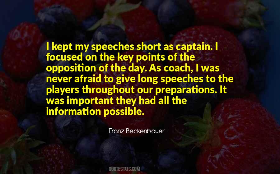 Franz Beckenbauer Quotes #429842