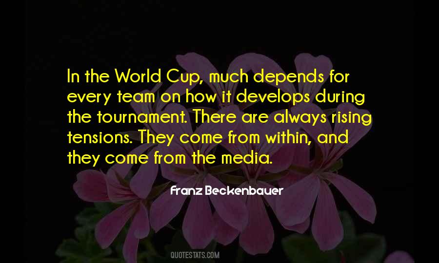 Franz Beckenbauer Quotes #562584