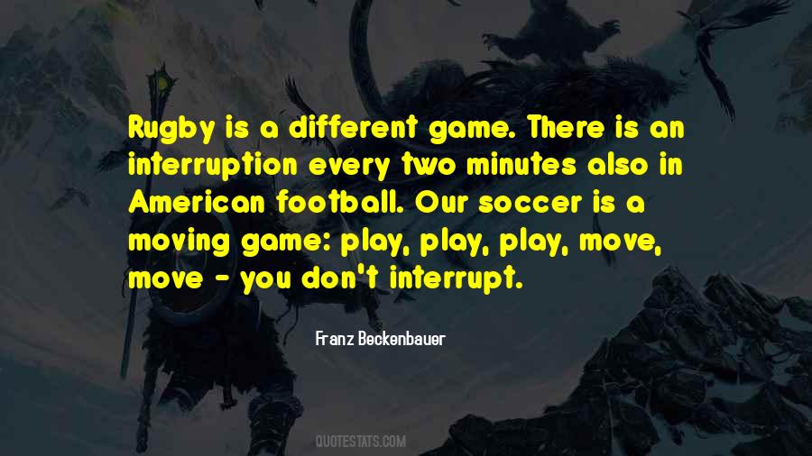 Franz Beckenbauer Quotes #903896