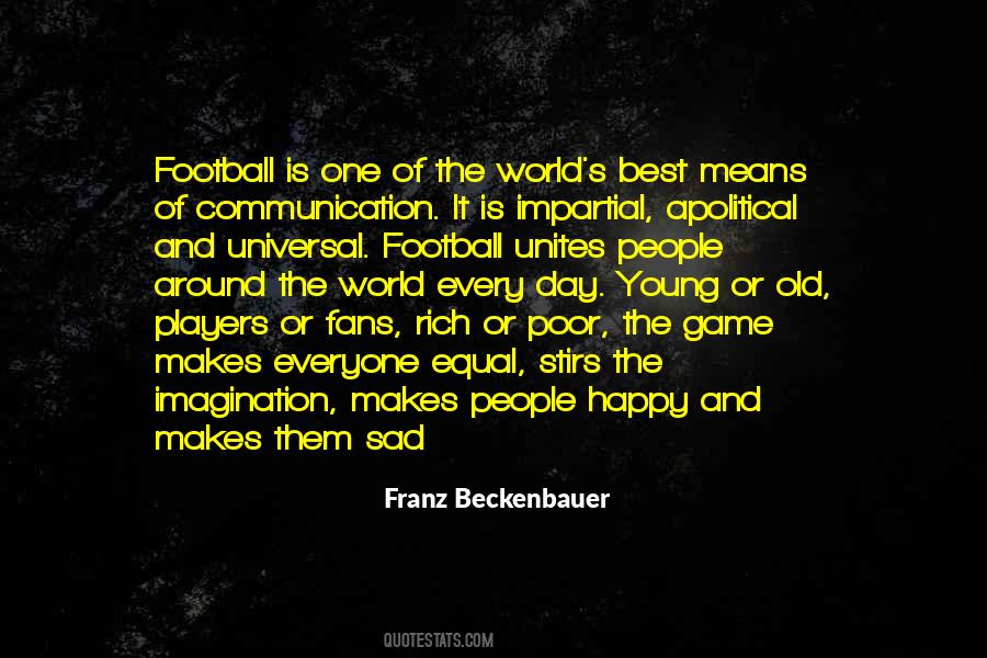 Franz Beckenbauer Quotes #943348