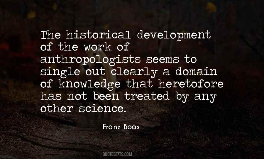 Franz Boas Quotes #251870