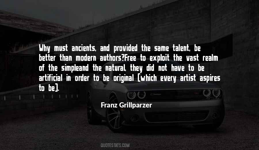 Franz Grillparzer Quotes #1181180