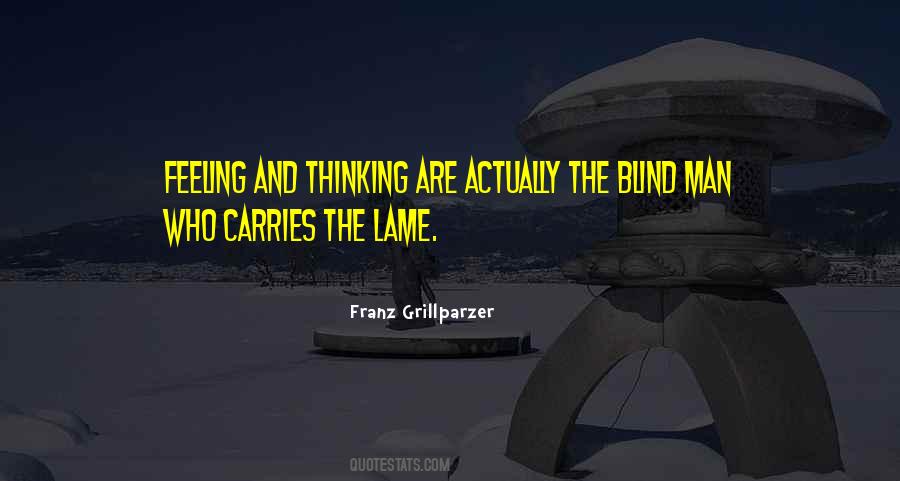Franz Grillparzer Quotes #309705