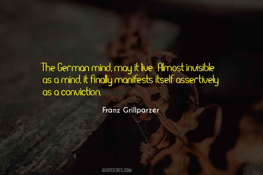 Franz Grillparzer Quotes #395953