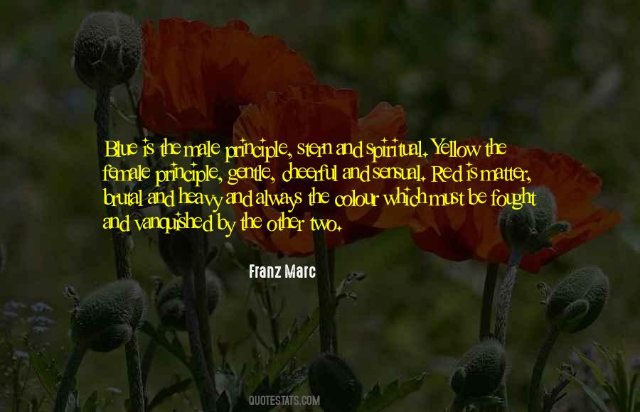 Franz Marc Quotes #776832