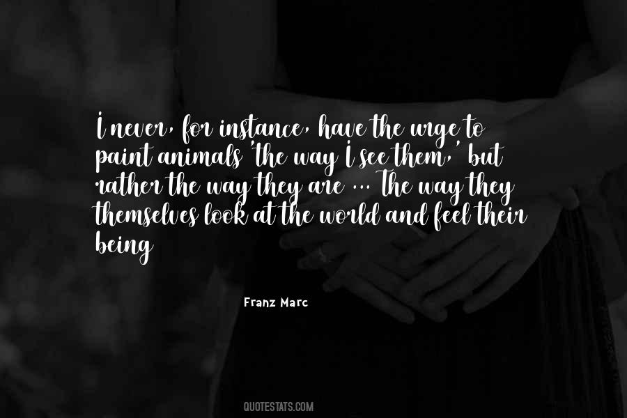 Franz Marc Quotes #942109