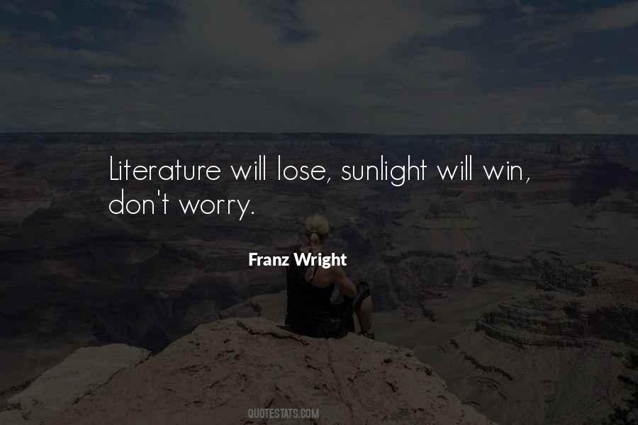 Franz Wright Quotes #1363165