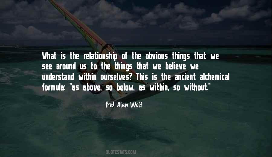 Fred Alan Wolf Quotes #1482534