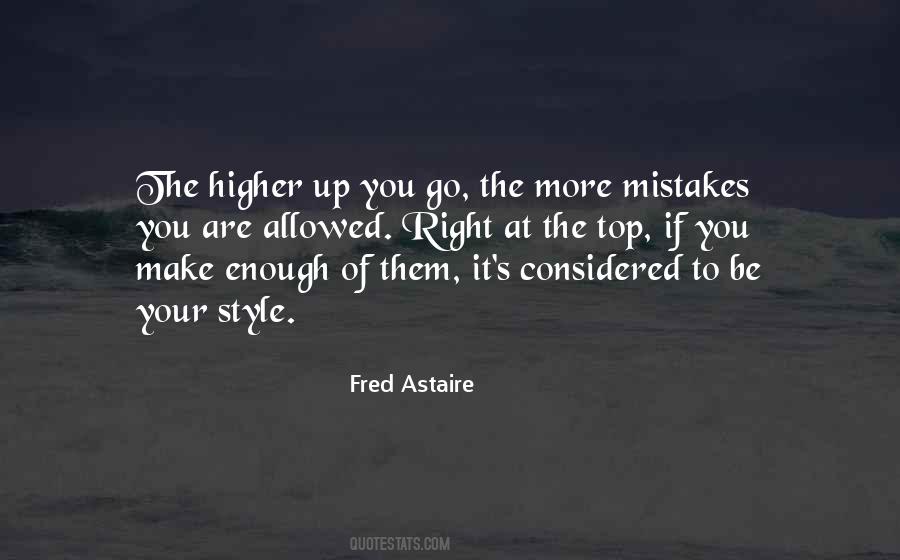 Fred Astaire Quotes #929276