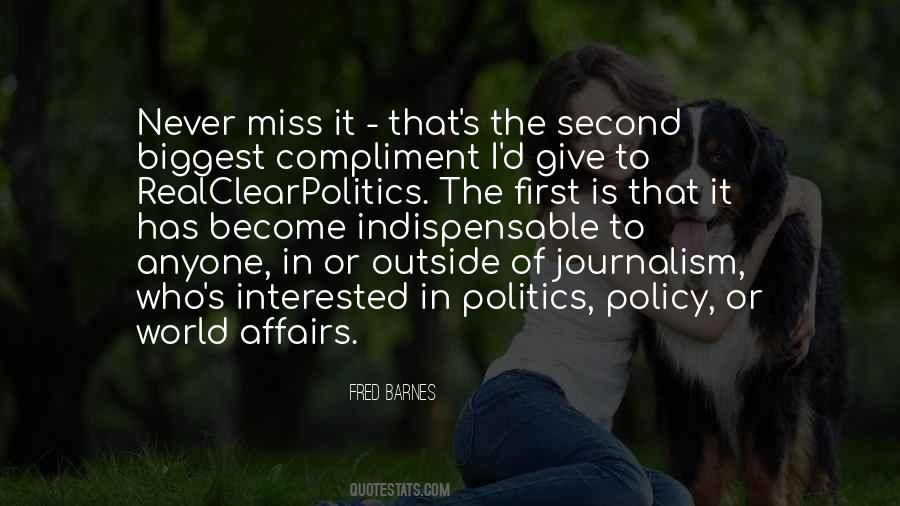 Fred Barnes Quotes #609038