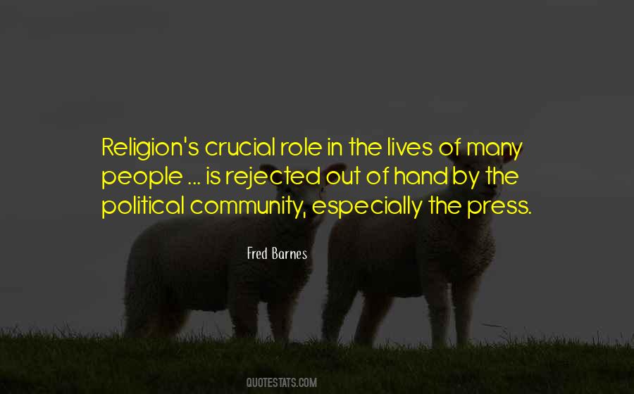 Fred Barnes Quotes #663143