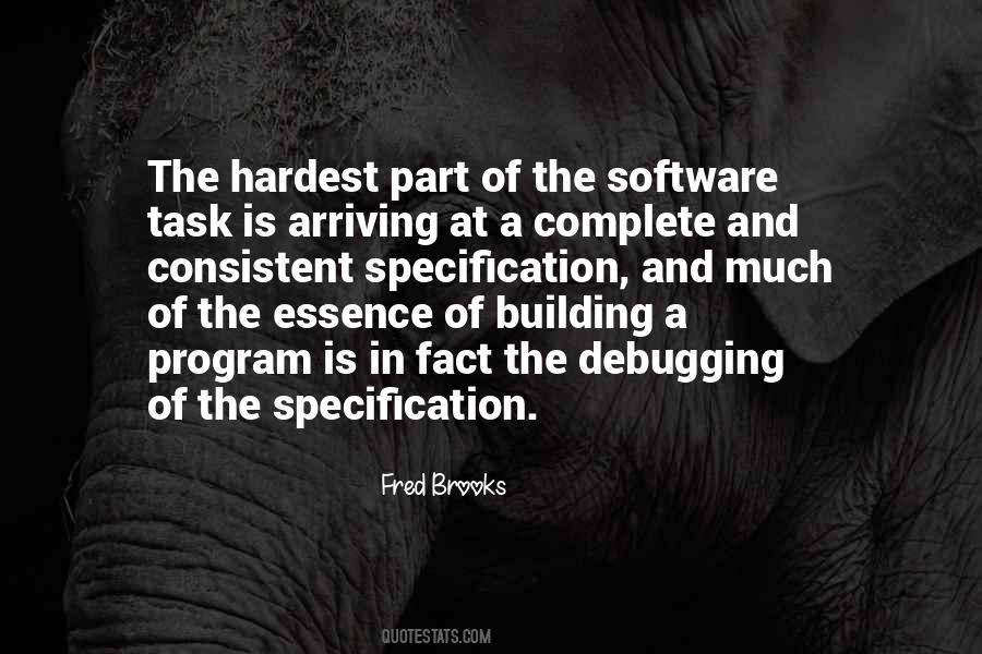 Fred Brooks Quotes #1210863