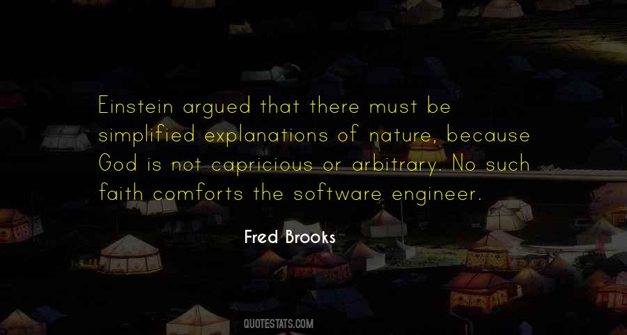 Fred Brooks Quotes #892486