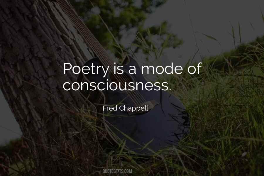 Fred Chappell Quotes #1259708