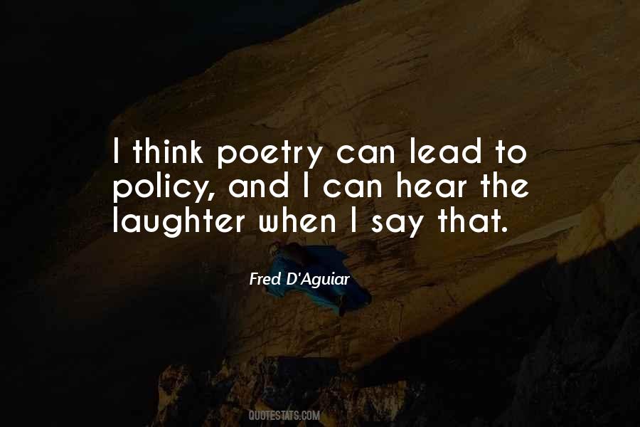 Fred D'Aguiar Quotes #1688939