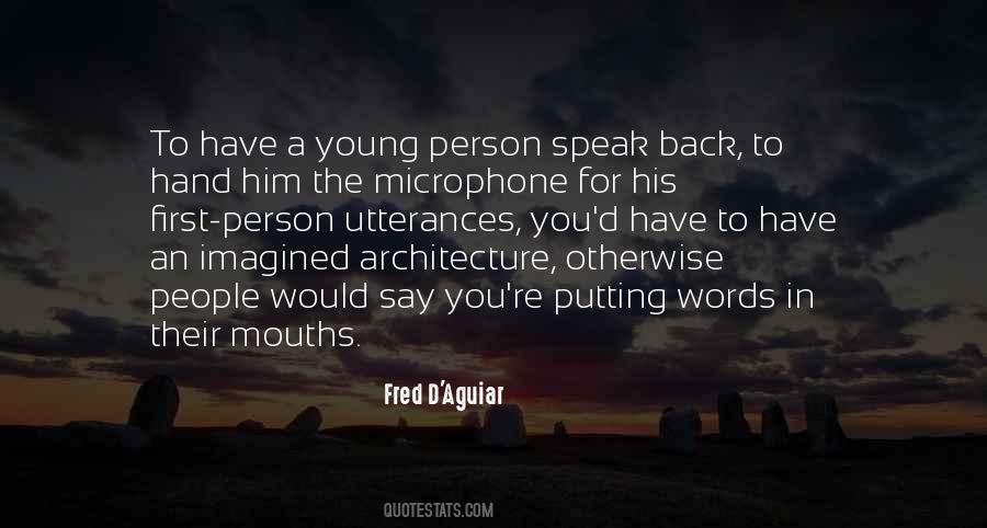 Fred D'Aguiar Quotes #271877