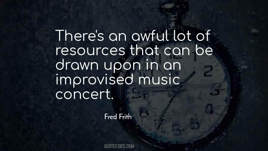 Fred Frith Quotes #523181