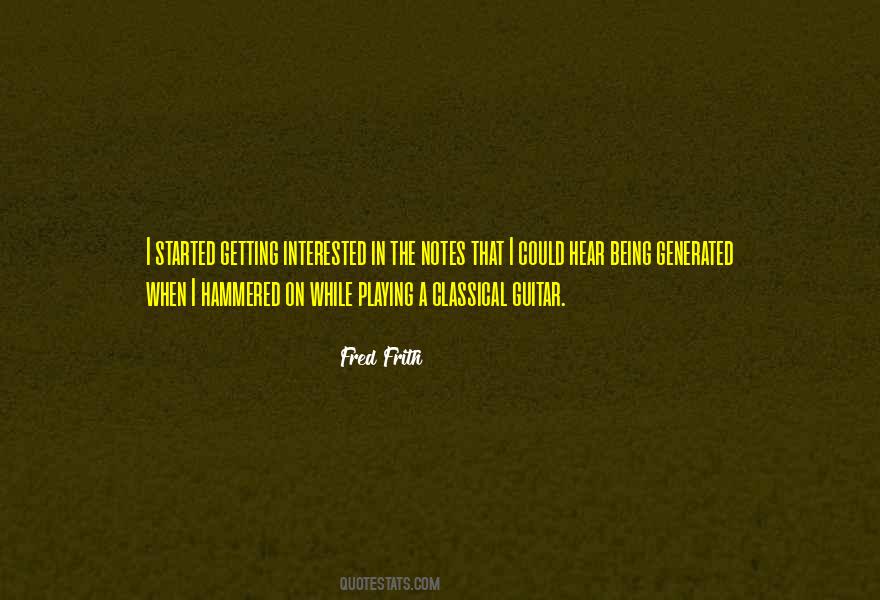 Fred Frith Quotes #699910