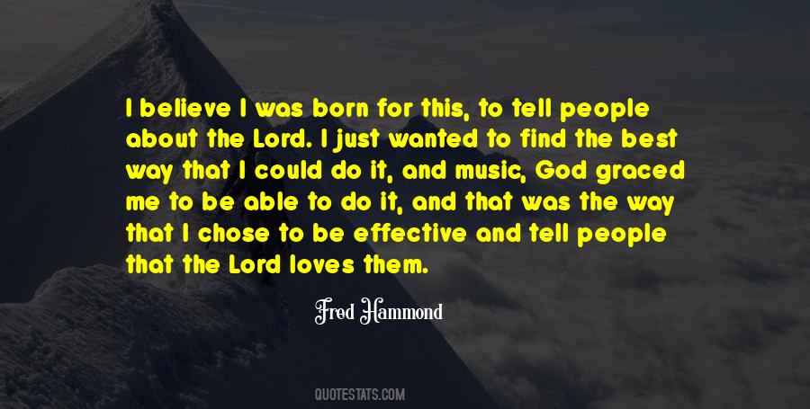 Fred Hammond Quotes #713014