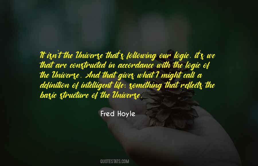 Fred Hoyle Quotes #1356413