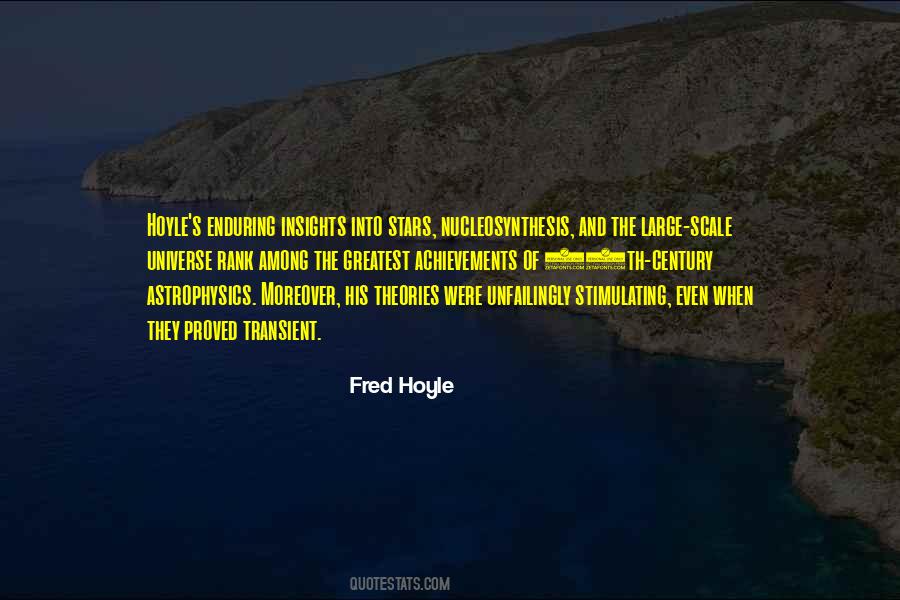 Fred Hoyle Quotes #1856291