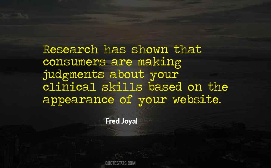 Fred Joyal Quotes #795947