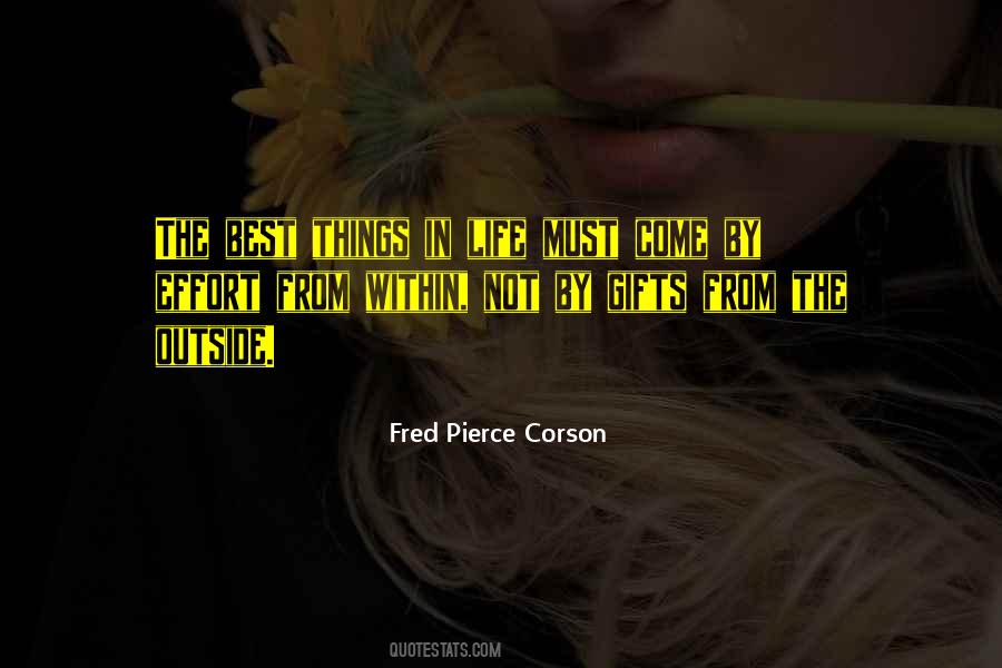 Fred Pierce Corson Quotes #1798876