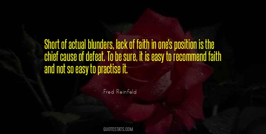 Fred Reinfeld Quotes #487357